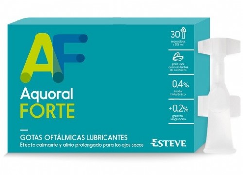 Aquoral Forte Gotas Oftálmicas C/ Ac Hialurónico 0,4% 30 Monod